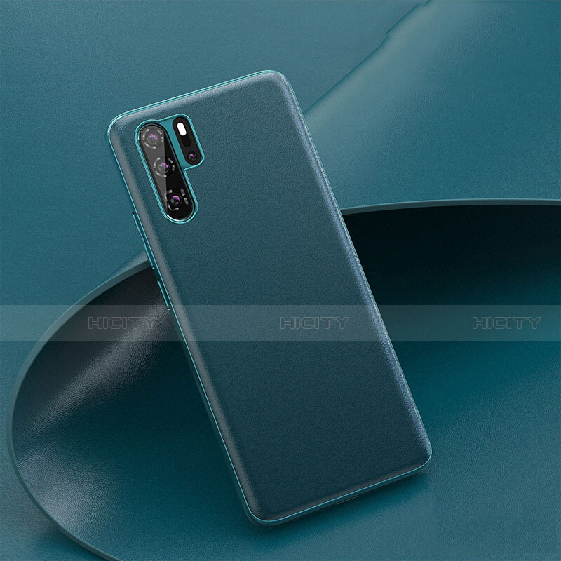 Handyhülle Hülle Luxus Leder Schutzhülle R03 für Huawei P30 Pro Grün