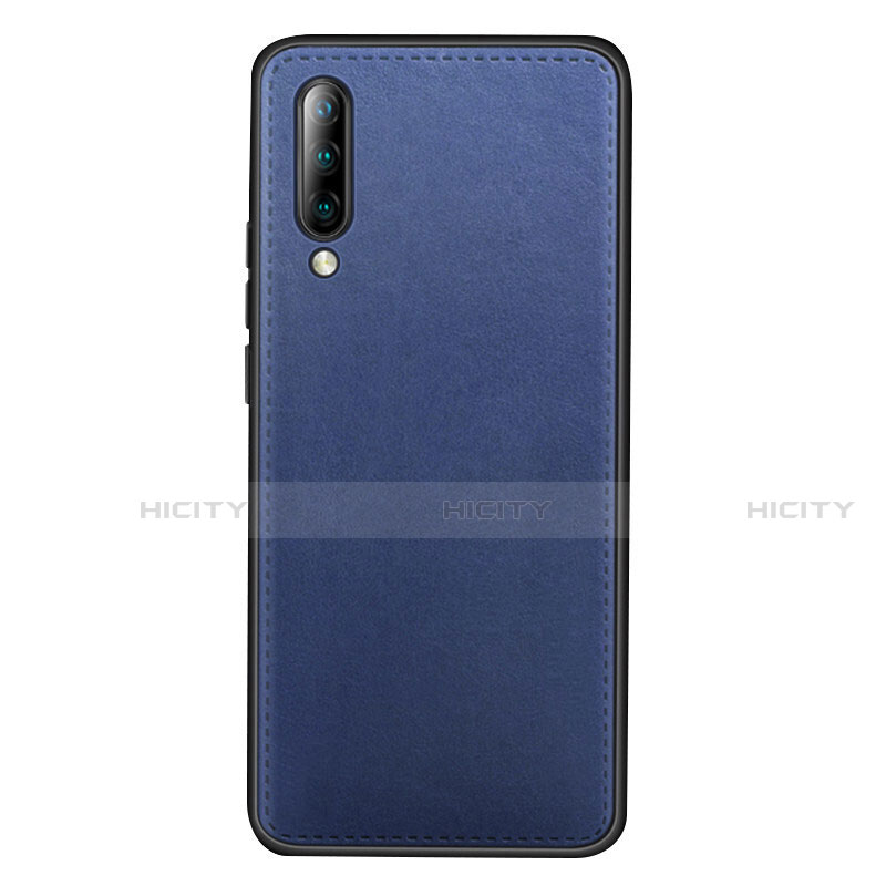 Handyhülle Hülle Luxus Leder Schutzhülle R03 für Xiaomi Mi A3 Blau Plus