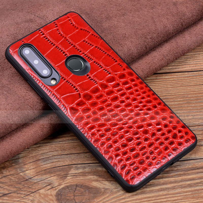 Handyhülle Hülle Luxus Leder Schutzhülle R04 für Huawei Honor 20 Lite Rot