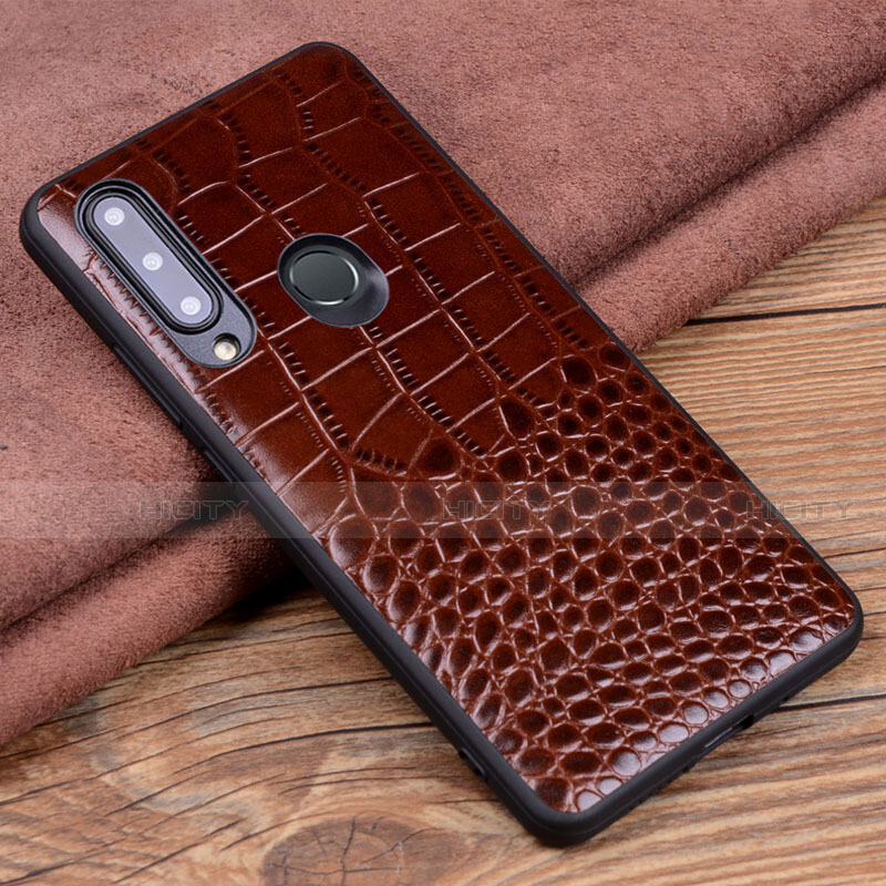 Handyhülle Hülle Luxus Leder Schutzhülle R04 für Huawei P Smart+ Plus (2019) groß