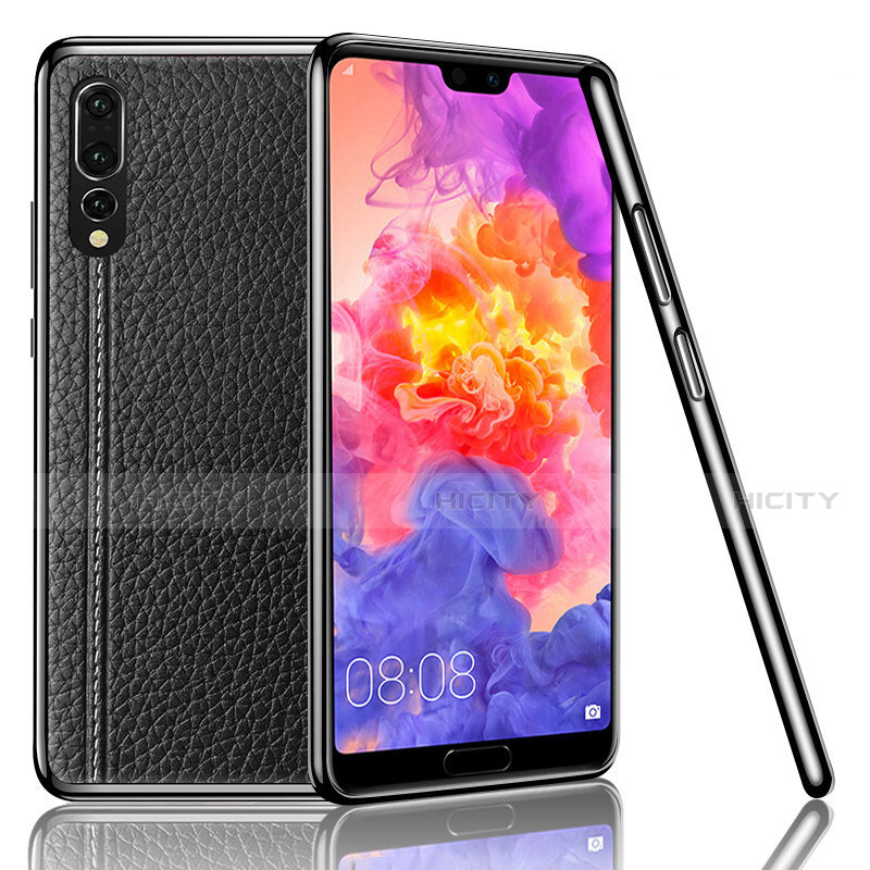 Handyhülle Hülle Luxus Leder Schutzhülle R04 für Huawei P20 Pro groß