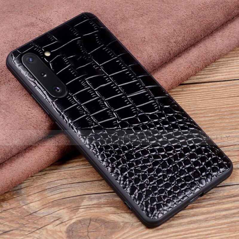 Handyhülle Hülle Luxus Leder Schutzhülle R04 für Samsung Galaxy Note 10