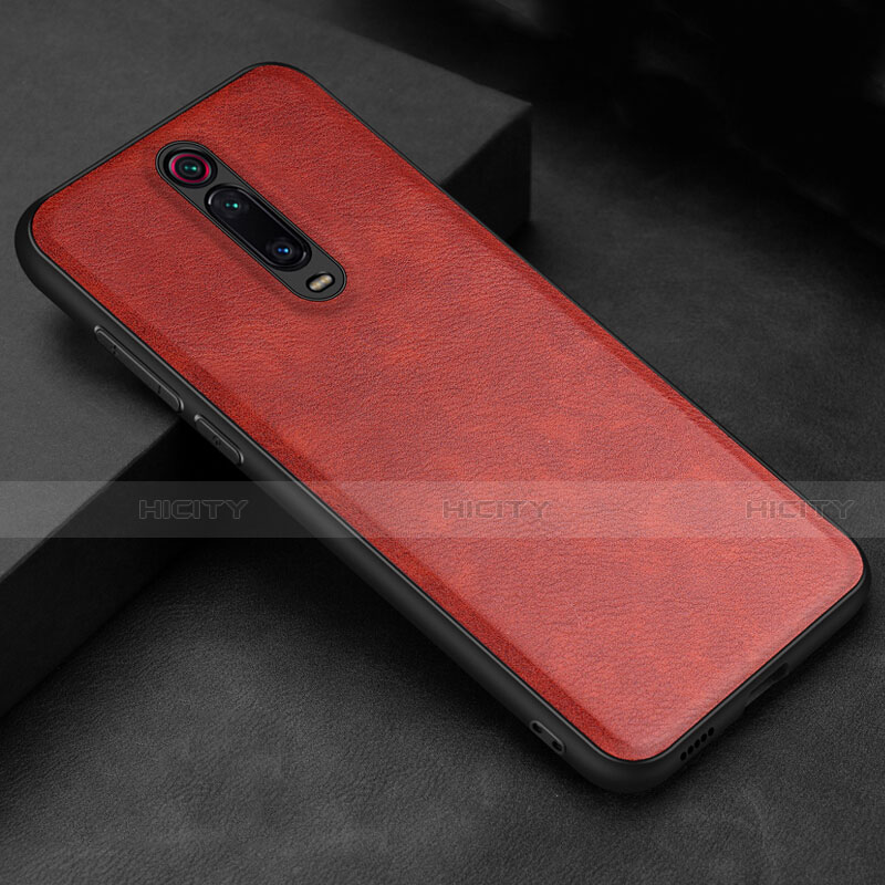 Handyhülle Hülle Luxus Leder Schutzhülle R04 für Xiaomi Mi 9T Pro Rot