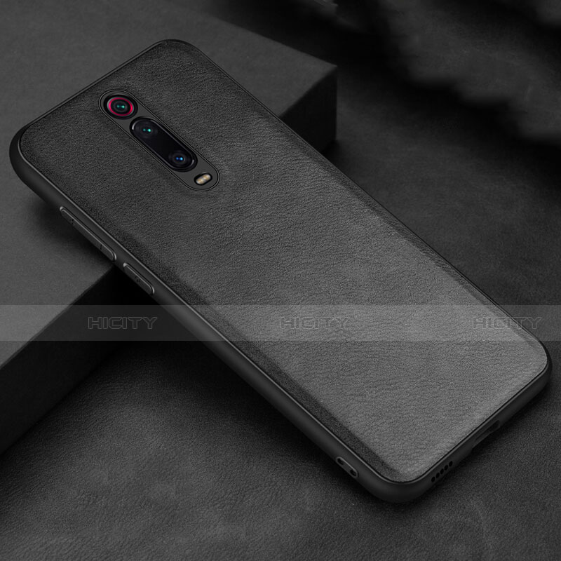 Handyhülle Hülle Luxus Leder Schutzhülle R04 für Xiaomi Redmi K20 Schwarz Plus