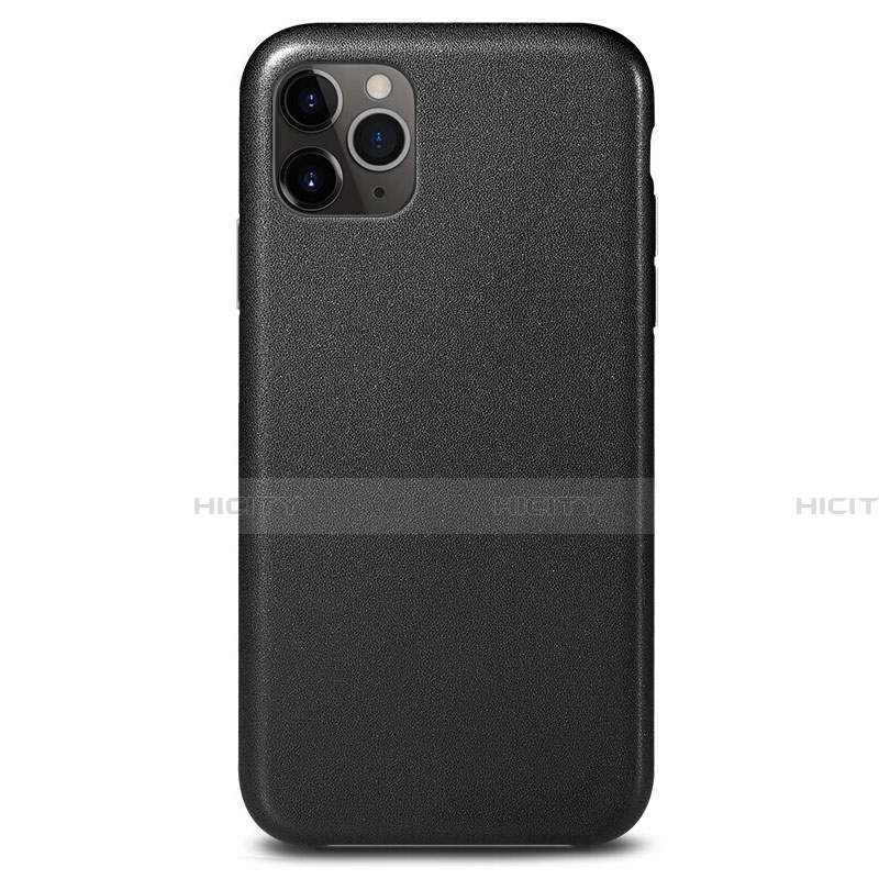 Handyhülle Hülle Luxus Leder Schutzhülle R05 für Apple iPhone 11 Pro Schwarz