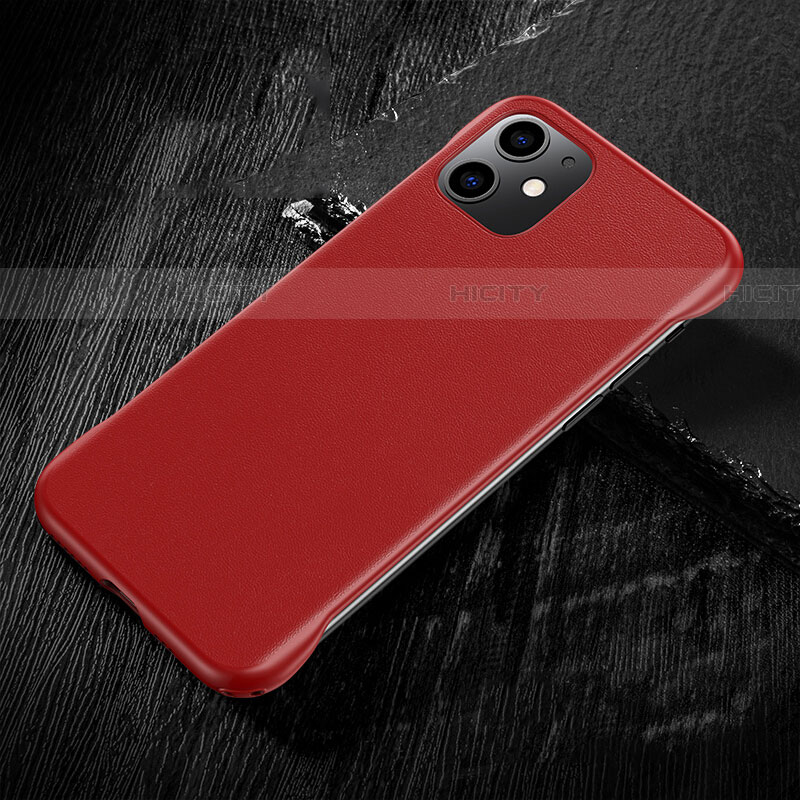 Handyhülle Hülle Luxus Leder Schutzhülle R05 für Apple iPhone 11 Rot