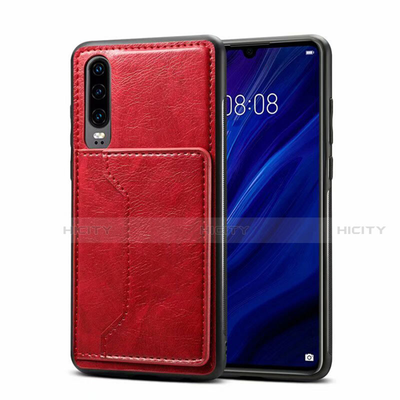 Handyhülle Hülle Luxus Leder Schutzhülle R05 für Huawei P30