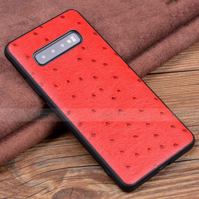 Handyhülle Hülle Luxus Leder Schutzhülle R05 für Samsung Galaxy S10 5G