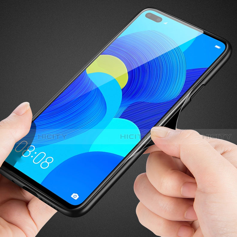 Handyhülle Hülle Luxus Leder Schutzhülle R06 für Huawei Nova 6 5G groß