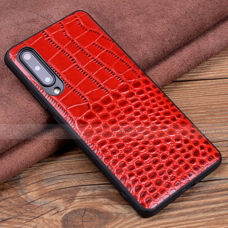 Handyhülle Hülle Luxus Leder Schutzhülle R06 für Xiaomi Mi A3 Rot