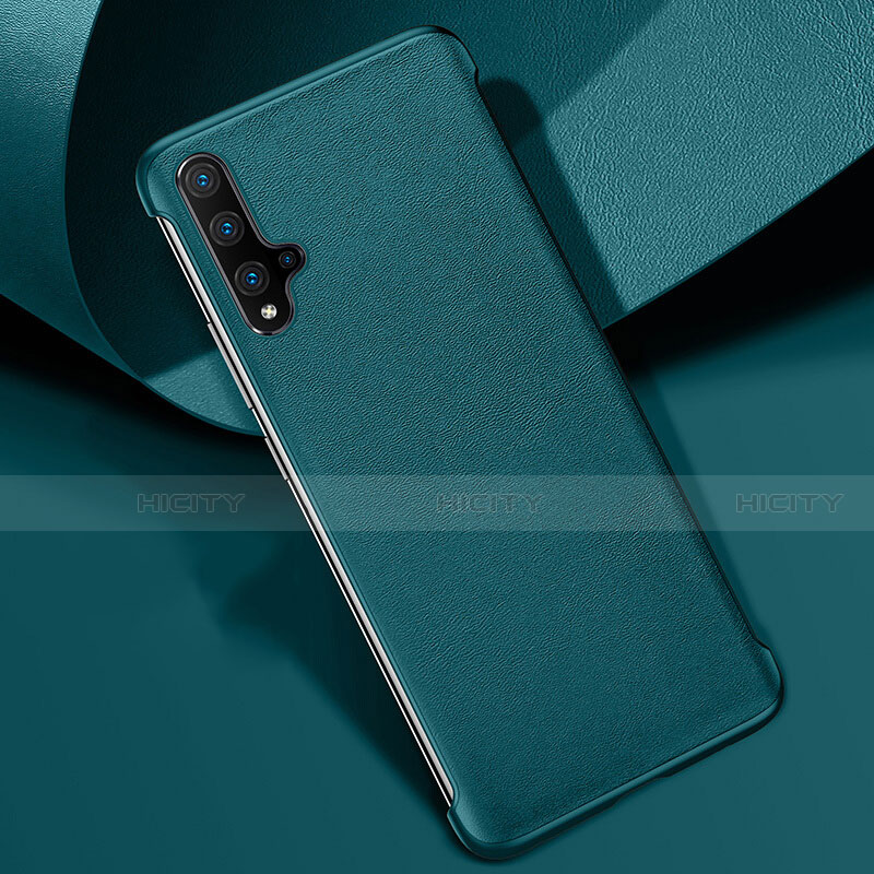 Handyhülle Hülle Luxus Leder Schutzhülle R08 für Huawei Nova 5 Grün