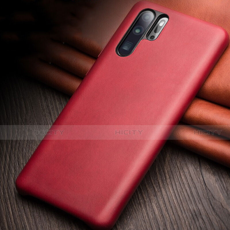 Handyhülle Hülle Luxus Leder Schutzhülle R11 für Huawei P30 Pro New Edition Rot