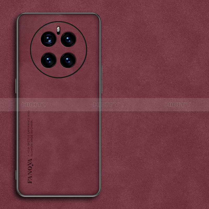 Handyhülle Hülle Luxus Leder Schutzhülle S01 für Huawei Mate 50 Rot