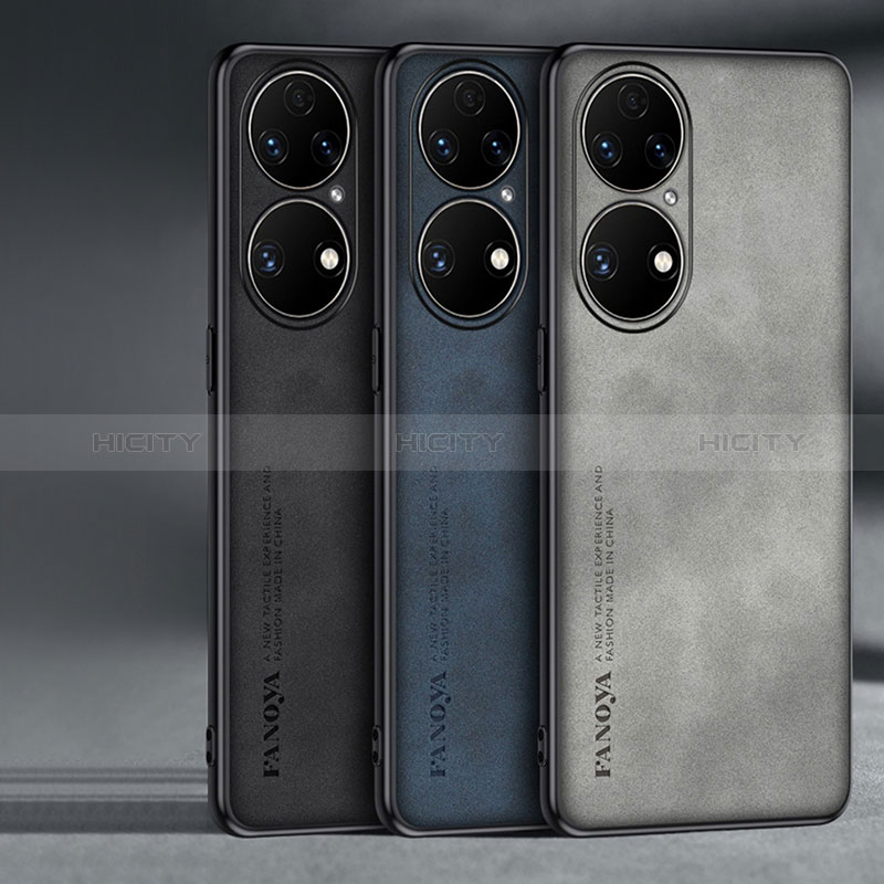 Handyhülle Hülle Luxus Leder Schutzhülle S01 für Huawei P50 Pro groß