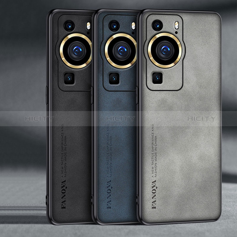 Handyhülle Hülle Luxus Leder Schutzhülle S01 für Huawei P60 Pro