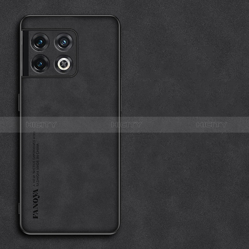 Handyhülle Hülle Luxus Leder Schutzhülle S01 für OnePlus 10 Pro 5G Schwarz