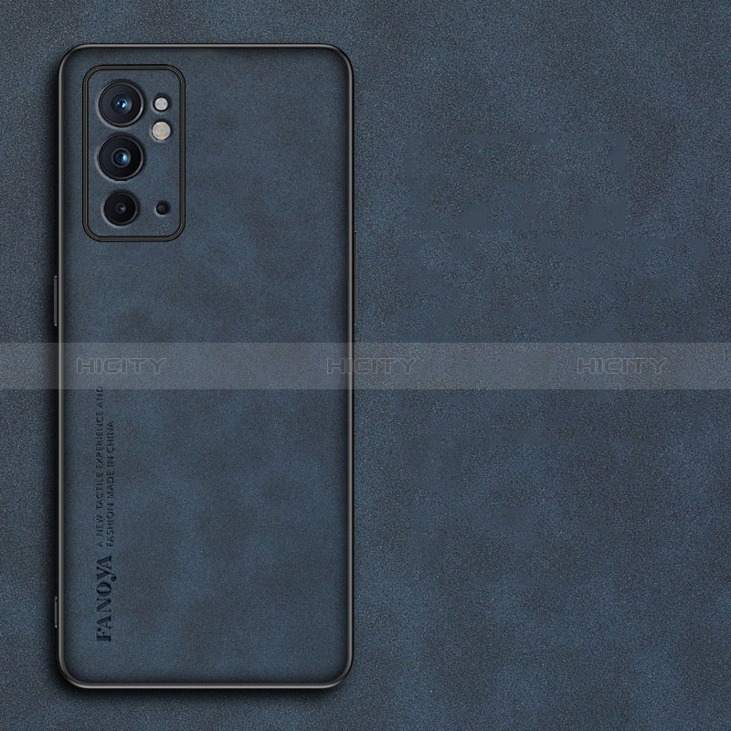 Handyhülle Hülle Luxus Leder Schutzhülle S01 für OnePlus 9RT 5G Blau