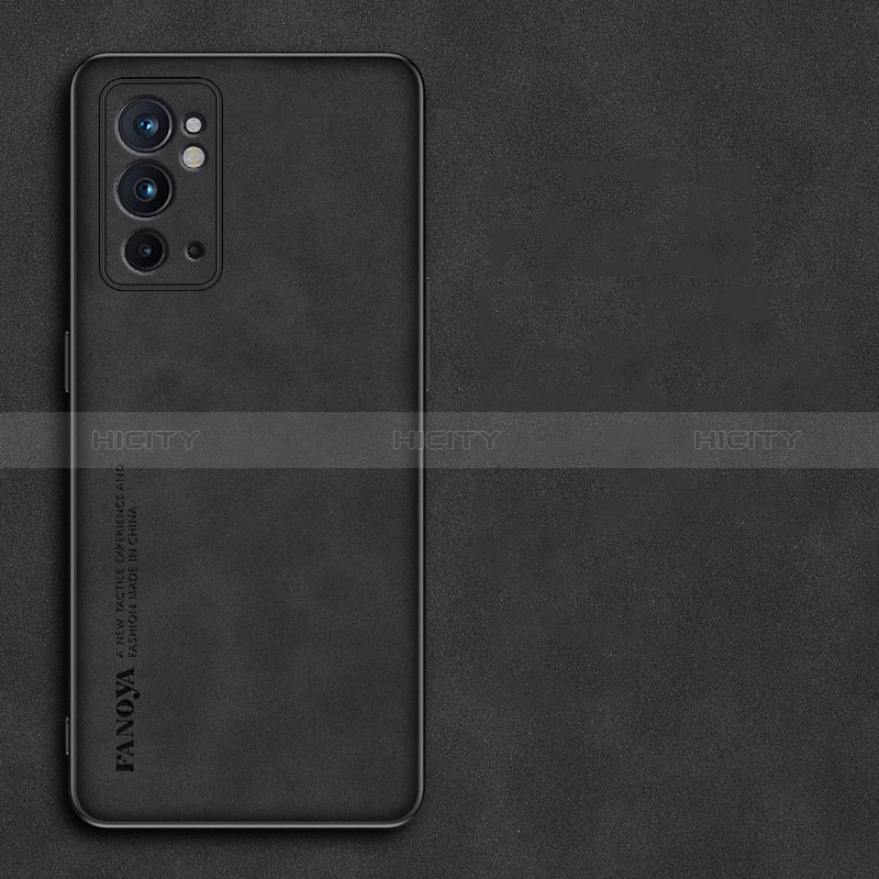 Handyhülle Hülle Luxus Leder Schutzhülle S01 für OnePlus 9RT 5G Schwarz Plus