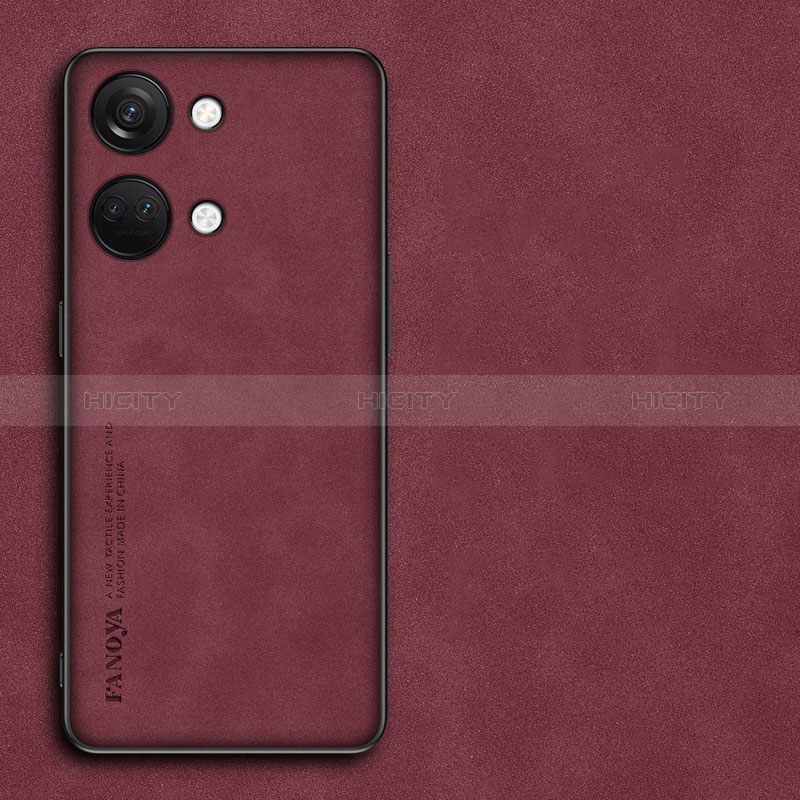 Handyhülle Hülle Luxus Leder Schutzhülle S01 für OnePlus Nord 3 5G Rot