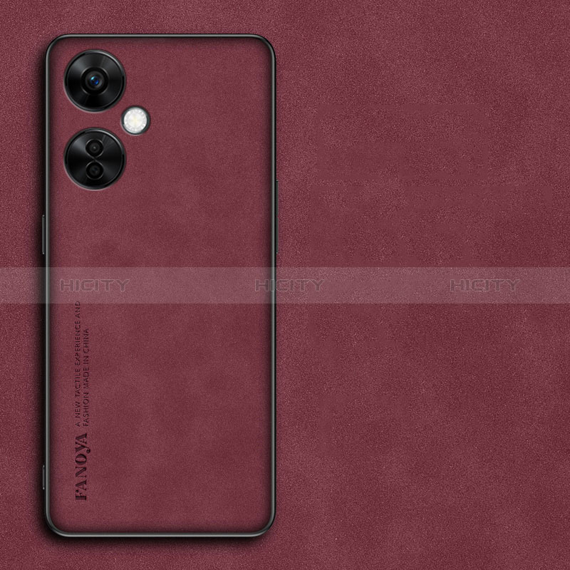 Handyhülle Hülle Luxus Leder Schutzhülle S01 für OnePlus Nord CE 3 5G Rot