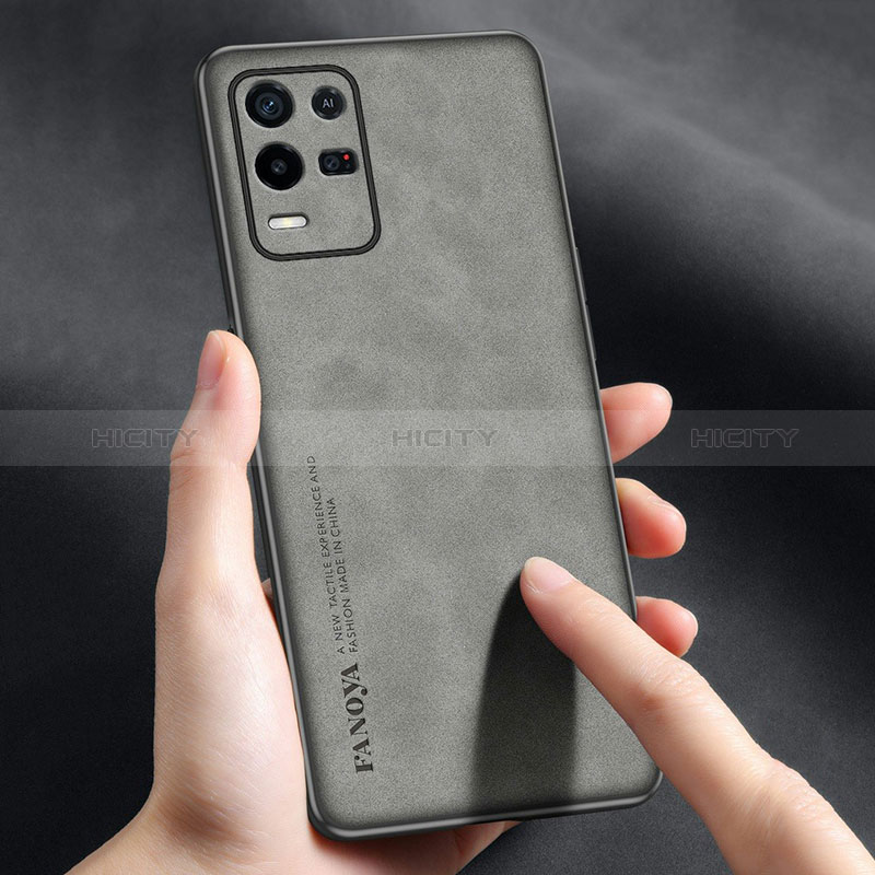 Handyhülle Hülle Luxus Leder Schutzhülle S01 für Realme 8s 5G groß