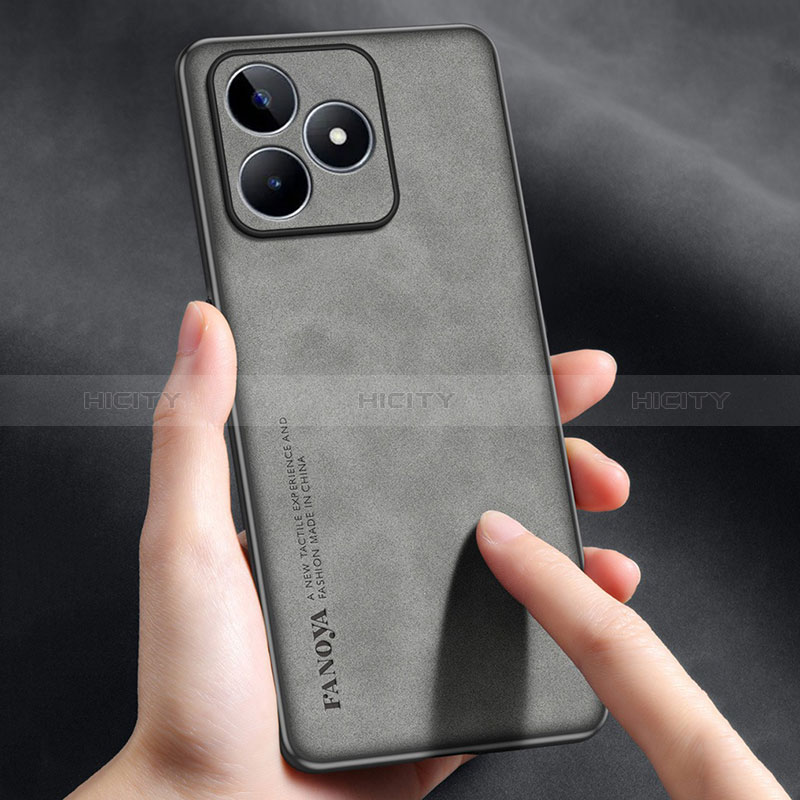 Handyhülle Hülle Luxus Leder Schutzhülle S01 für Realme C51