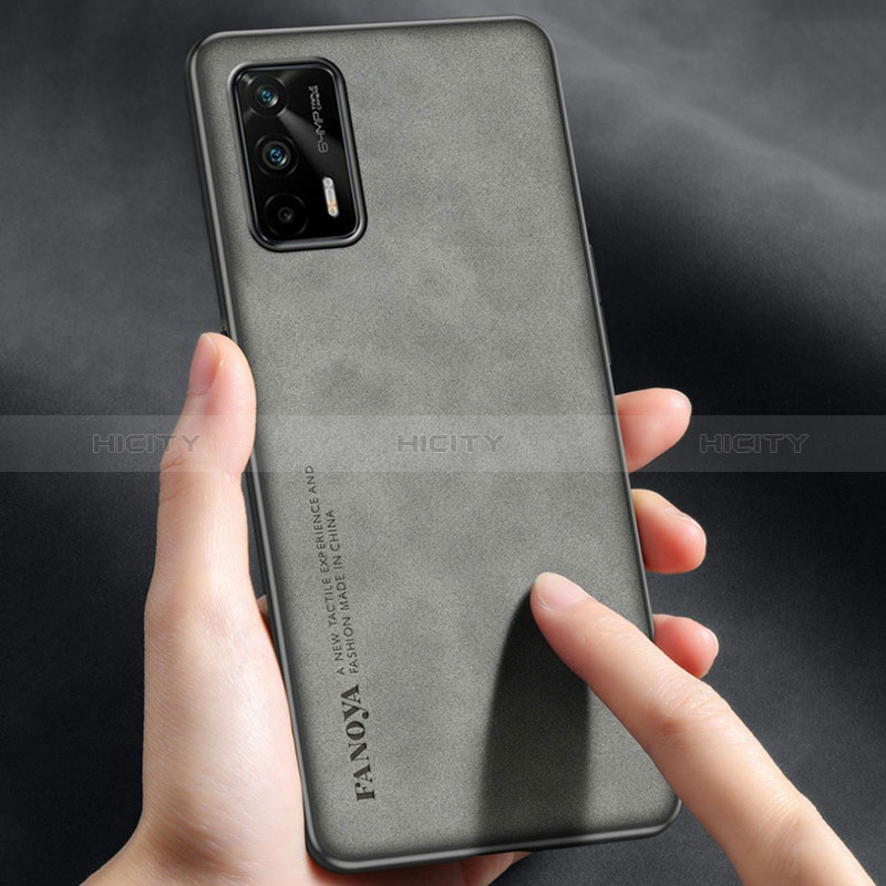 Handyhülle Hülle Luxus Leder Schutzhülle S01 für Realme GT 5G groß