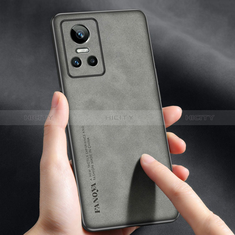 Handyhülle Hülle Luxus Leder Schutzhülle S01 für Realme GT Neo3 5G groß