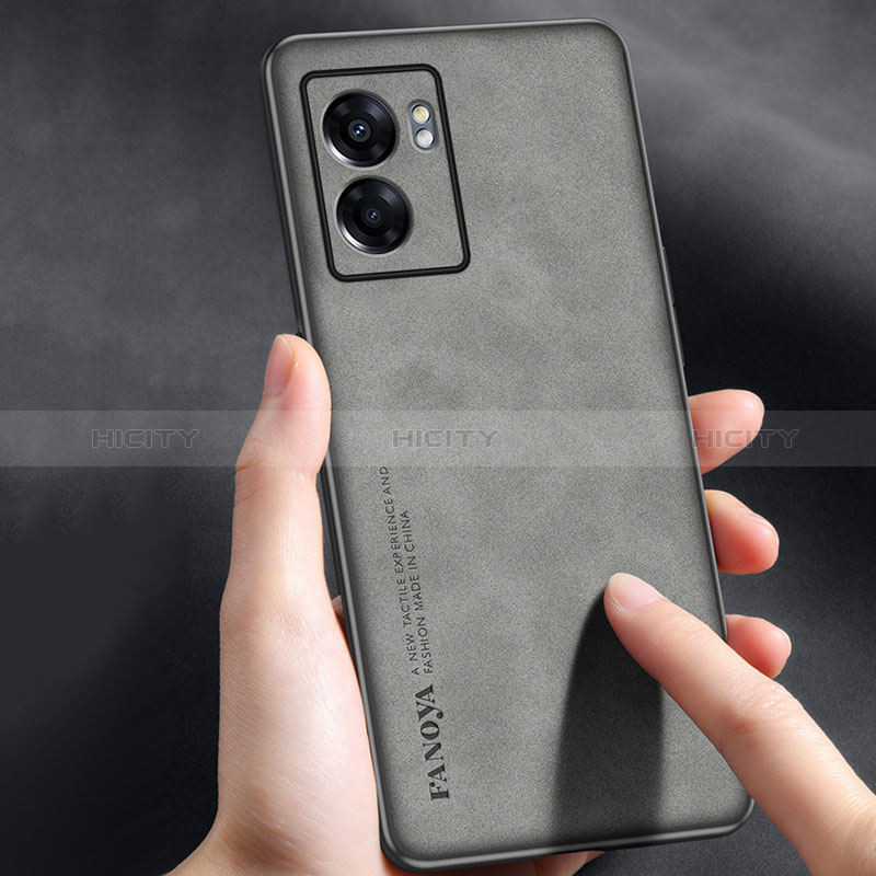 Handyhülle Hülle Luxus Leder Schutzhülle S01 für Realme Q5i 5G groß