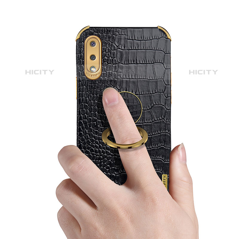 Handyhülle Hülle Luxus Leder Schutzhülle S01 für Samsung Galaxy M02