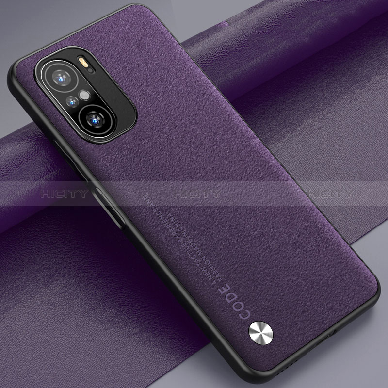 Handyhülle Hülle Luxus Leder Schutzhülle S01 für Xiaomi Mi 11i 5G Violett