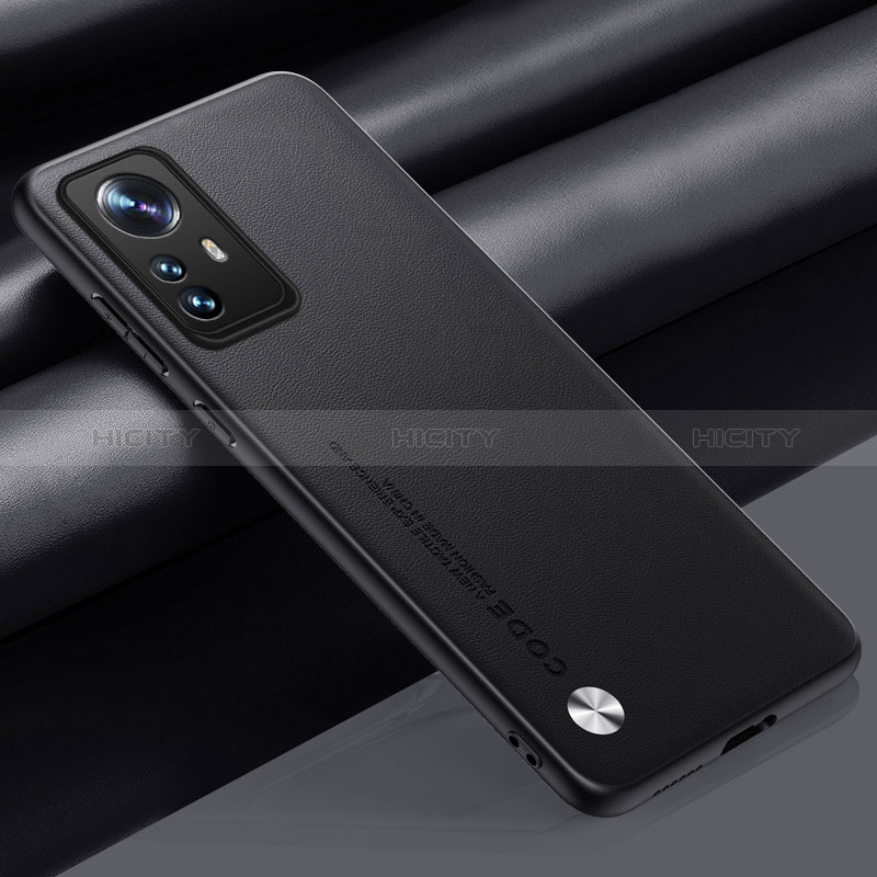 Handyhülle Hülle Luxus Leder Schutzhülle S01 für Xiaomi Mi 12T Pro 5G Schwarz