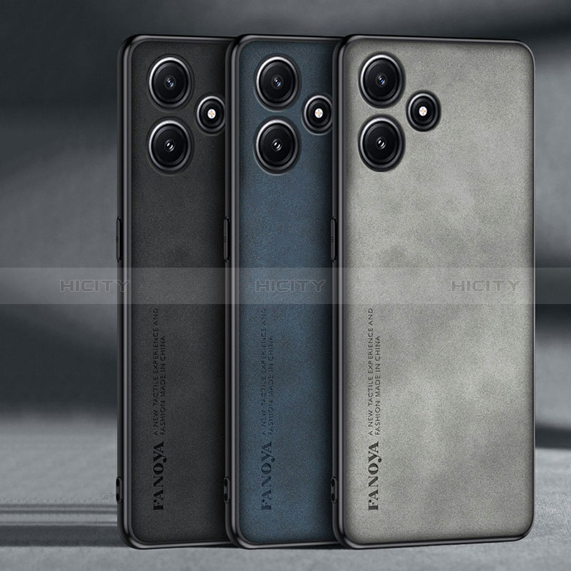 Handyhülle Hülle Luxus Leder Schutzhülle S01 für Xiaomi Poco M6 Pro 5G groß