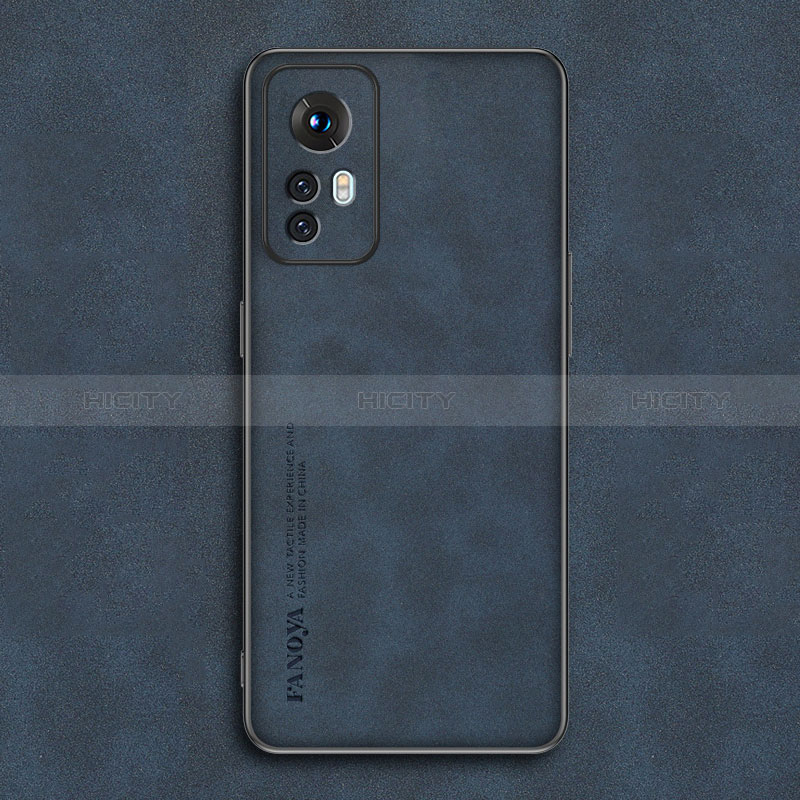 Handyhülle Hülle Luxus Leder Schutzhülle S01 für Xiaomi Redmi Note 12S Blau