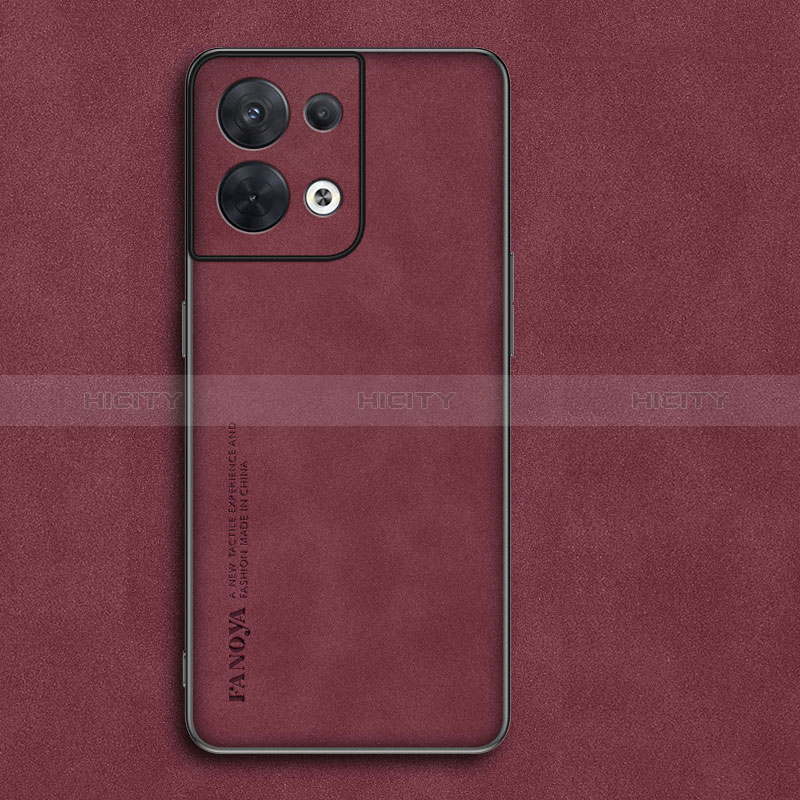 Handyhülle Hülle Luxus Leder Schutzhülle S01 für Xiaomi Redmi Note 13 5G Rot Plus