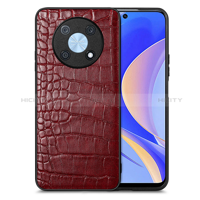 Handyhülle Hülle Luxus Leder Schutzhülle S01D für Huawei Enjoy 50 Pro