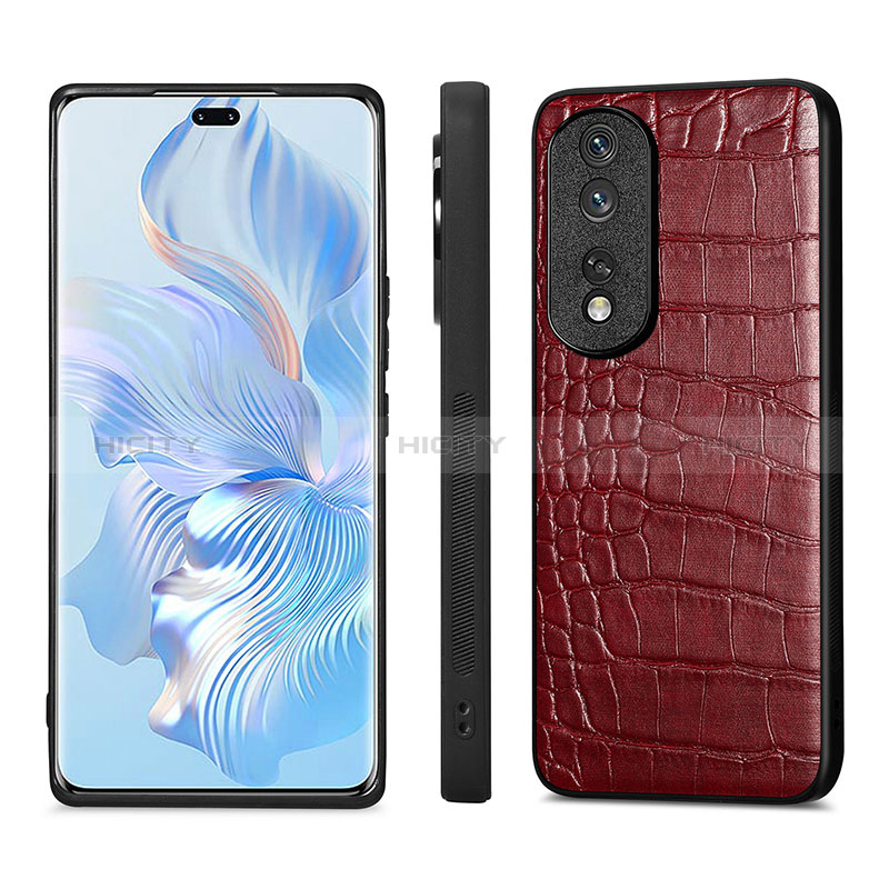 Handyhülle Hülle Luxus Leder Schutzhülle S01D für Huawei Honor 80 Pro Flat 5G