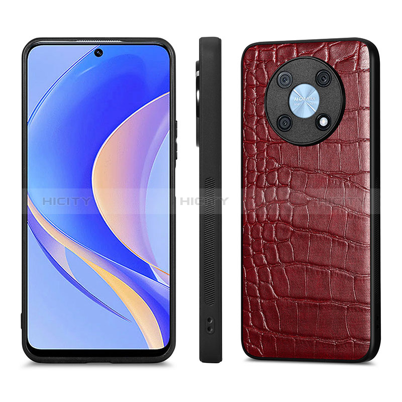 Handyhülle Hülle Luxus Leder Schutzhülle S01D für Huawei Nova Y90 groß