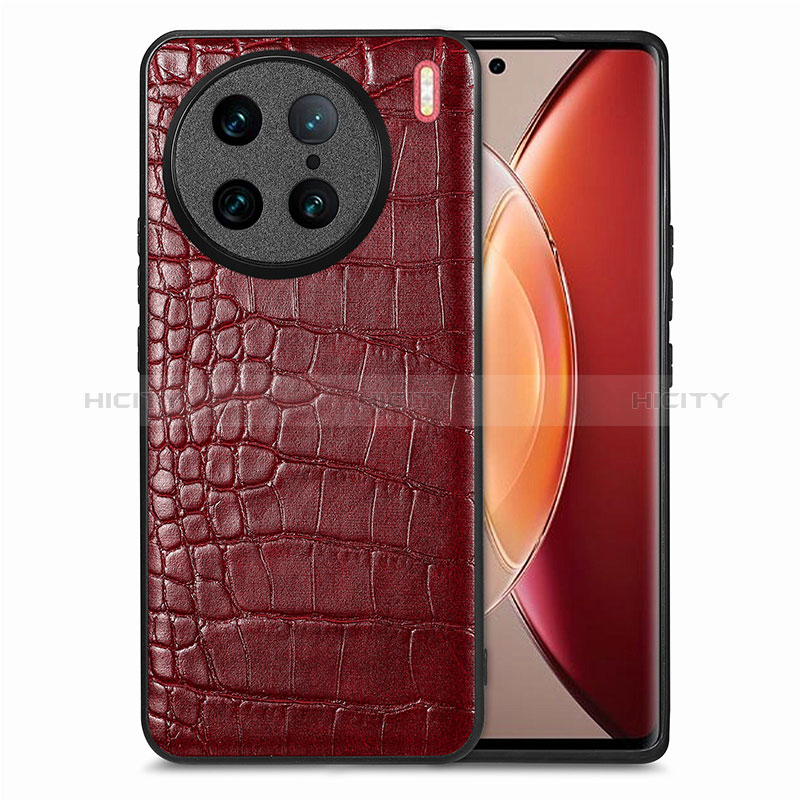 Handyhülle Hülle Luxus Leder Schutzhülle S01D für Vivo X90 Pro 5G