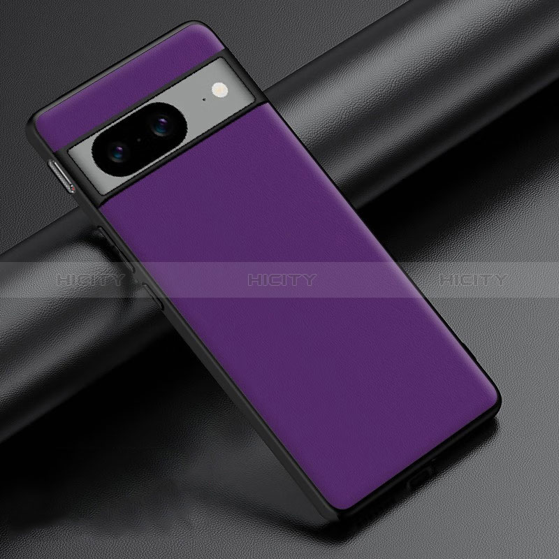 Handyhülle Hülle Luxus Leder Schutzhülle S02 für Google Pixel 8 5G Violett