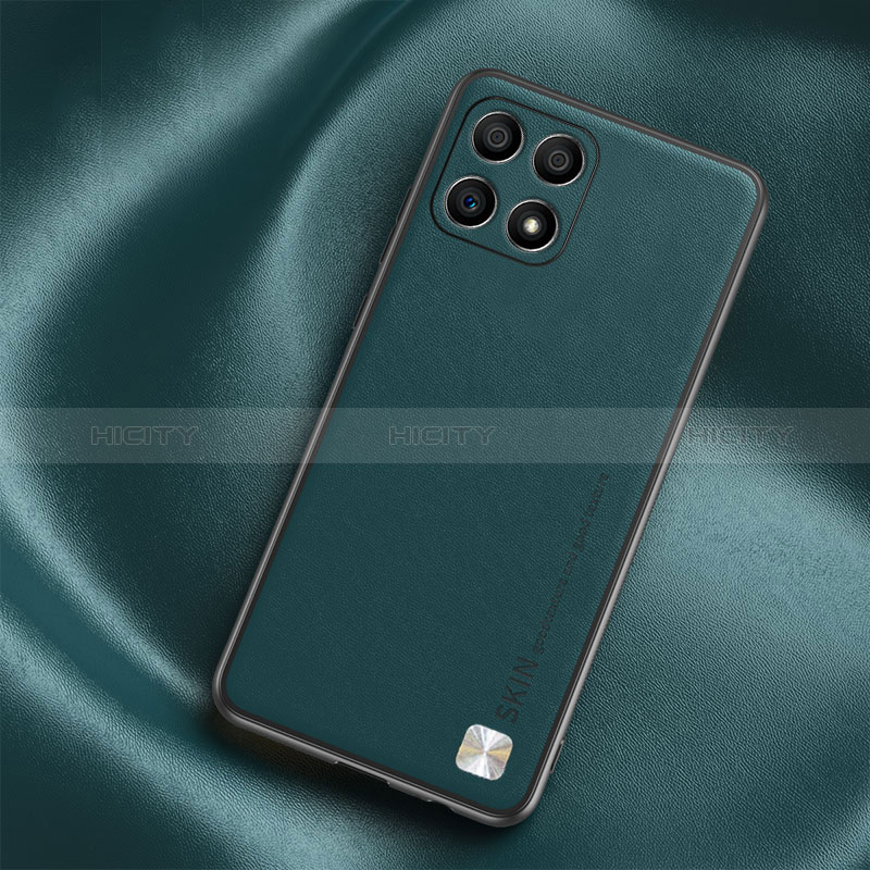 Handyhülle Hülle Luxus Leder Schutzhülle S02 für Huawei Honor X30i Cyan Plus