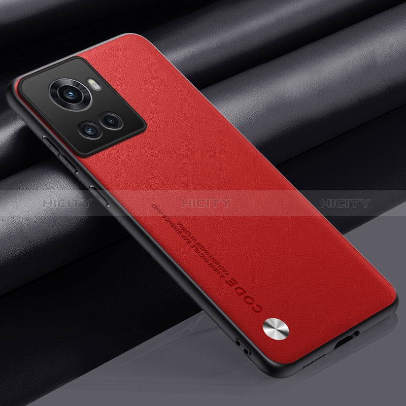 Handyhülle Hülle Luxus Leder Schutzhülle S02 für OnePlus 10R 5G Rot