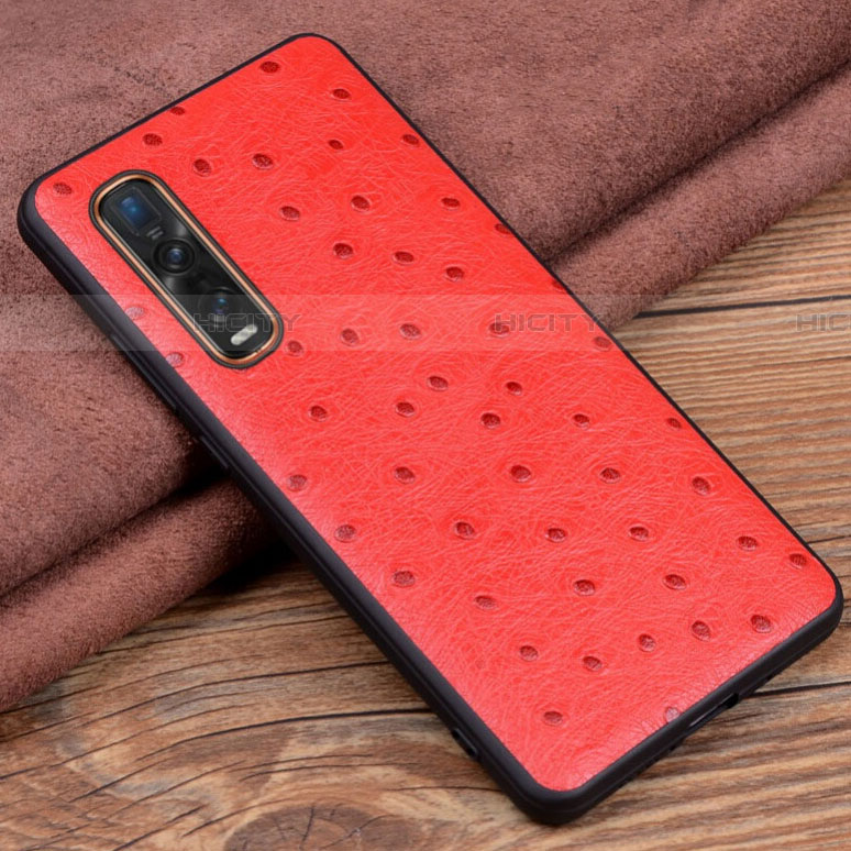 Handyhülle Hülle Luxus Leder Schutzhülle S02 für Oppo Find X2 Pro