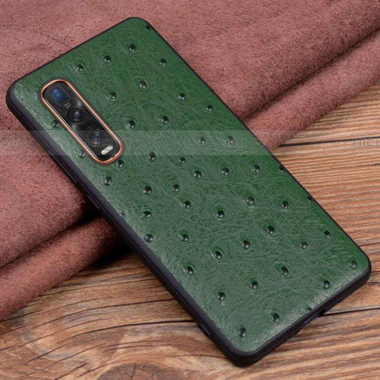 Handyhülle Hülle Luxus Leder Schutzhülle S02 für Oppo Find X2 Pro