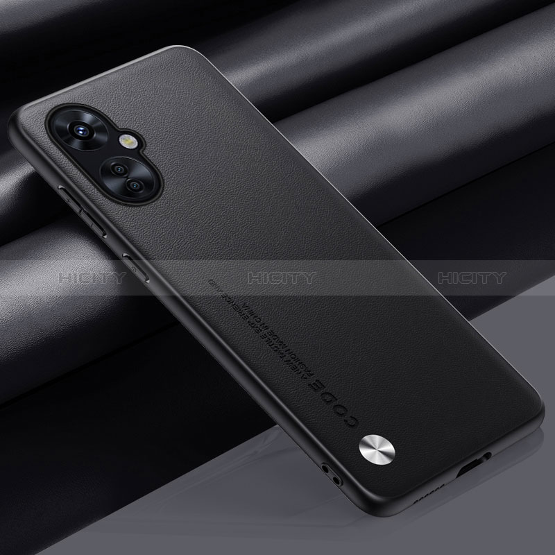 Handyhülle Hülle Luxus Leder Schutzhülle S02 für Oppo K11 5G Schwarz