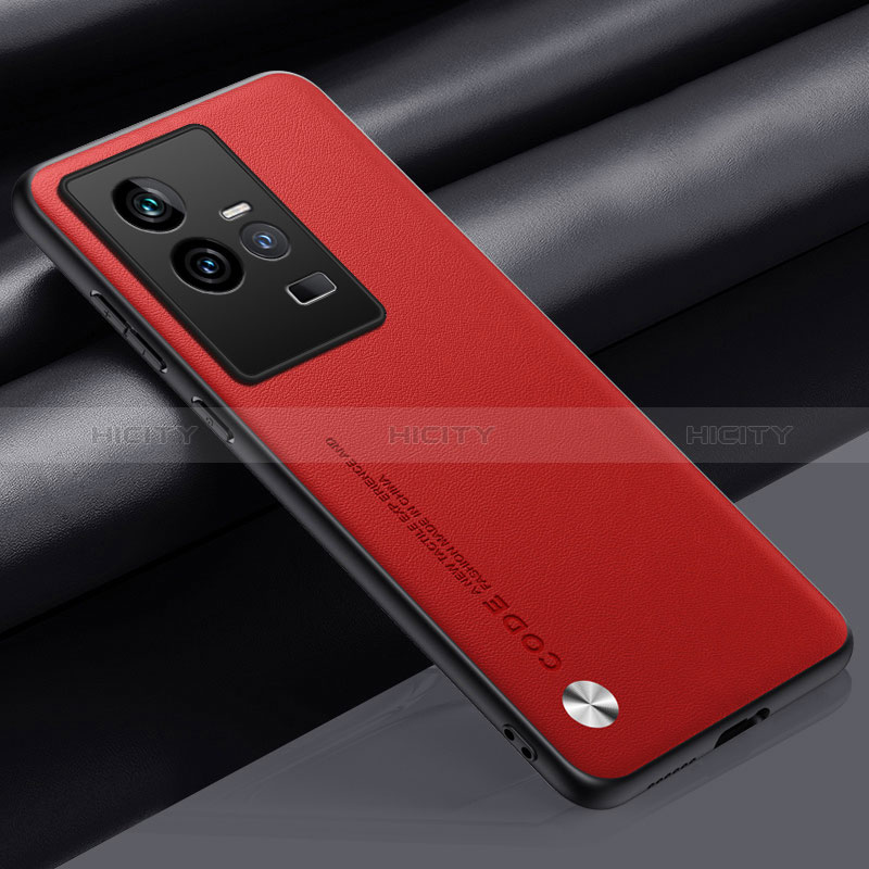 Handyhülle Hülle Luxus Leder Schutzhülle S02 für Vivo iQOO 11 Pro 5G Rot