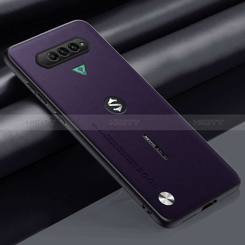 Handyhülle Hülle Luxus Leder Schutzhülle S02 für Xiaomi Black Shark 4 5G Violett