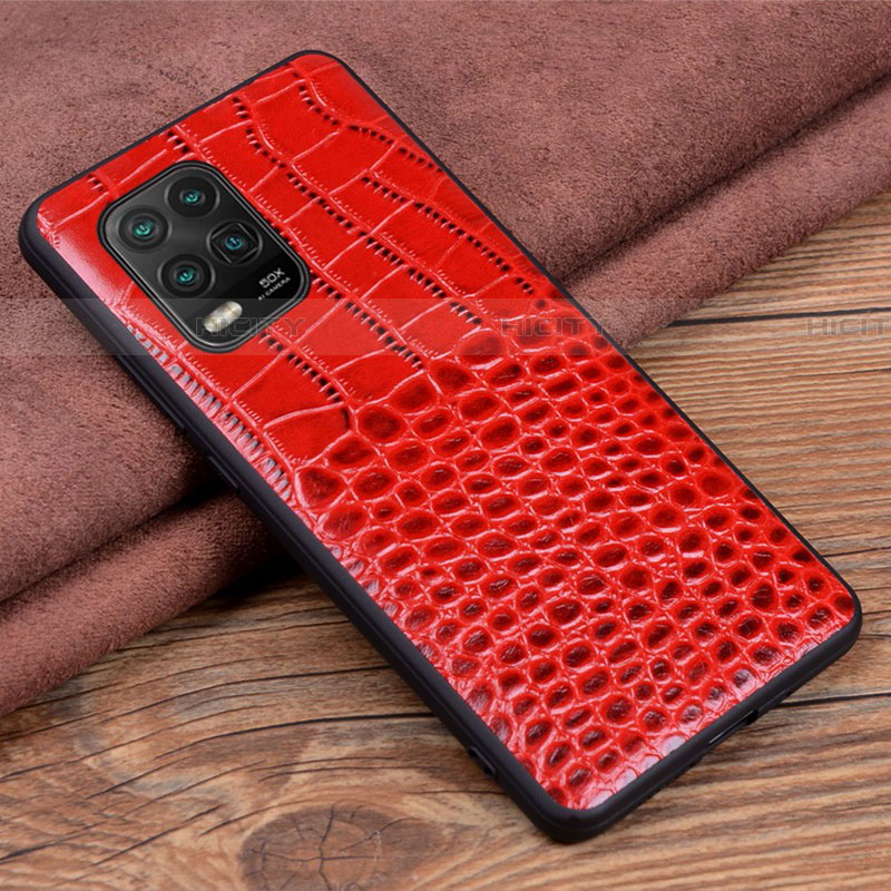 Handyhülle Hülle Luxus Leder Schutzhülle S02 für Xiaomi Mi 10 Lite Rot