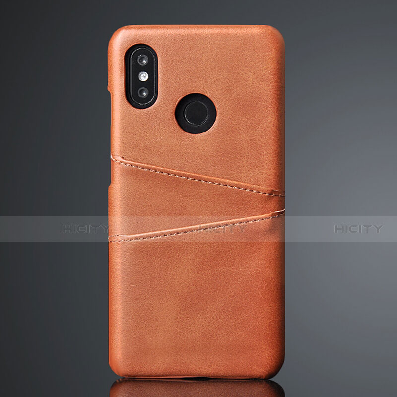 Handyhülle Hülle Luxus Leder Schutzhülle S02 für Xiaomi Mi 8 groß