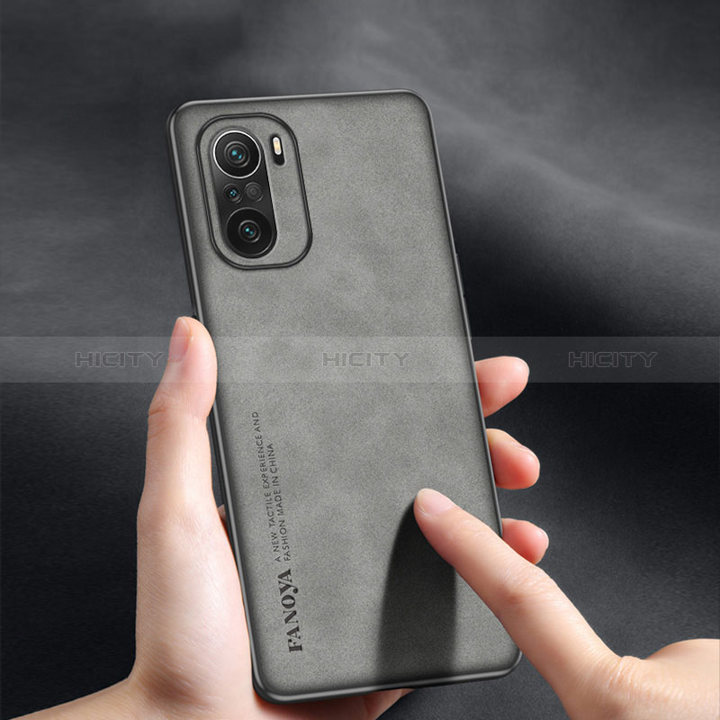 Handyhülle Hülle Luxus Leder Schutzhülle S02 für Xiaomi Poco F3 5G groß